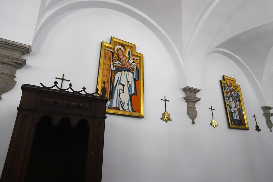 Las pinturas de José Rebollo para la iglesia de Jesús Divino Obrero de Córdoba, en imágenes