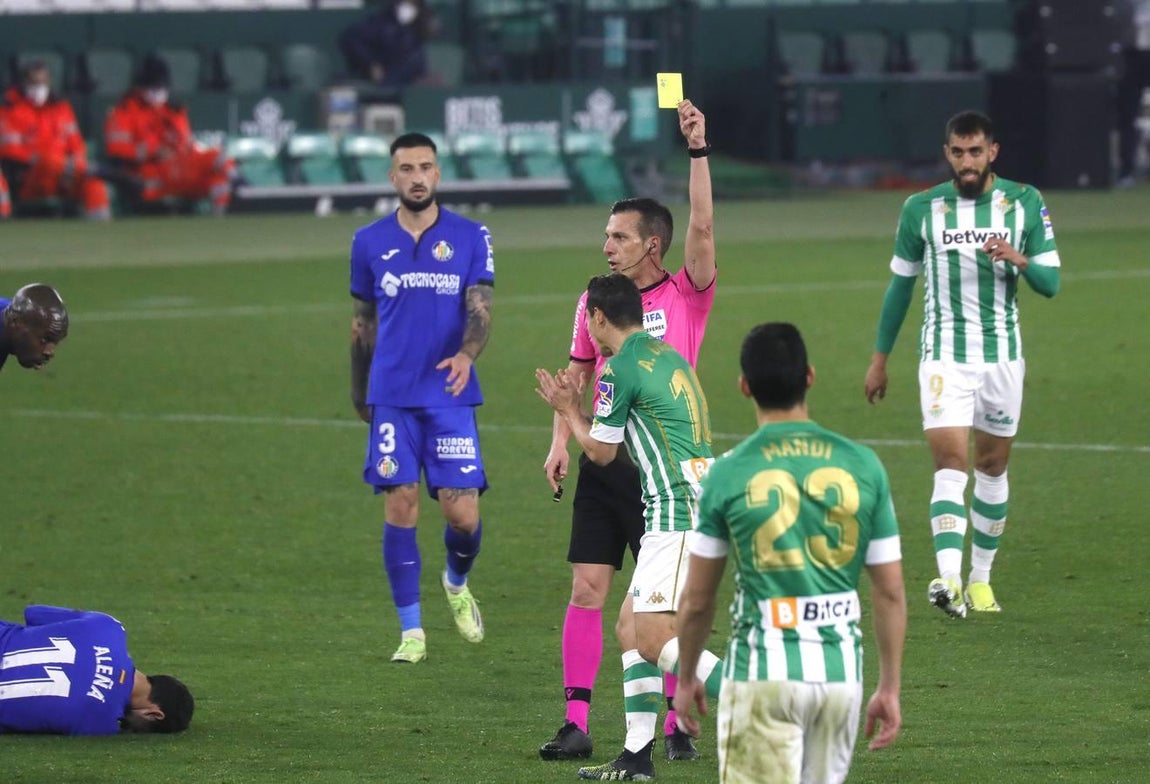 Las mejores imágenes del partido entre el Betis y el Getafe