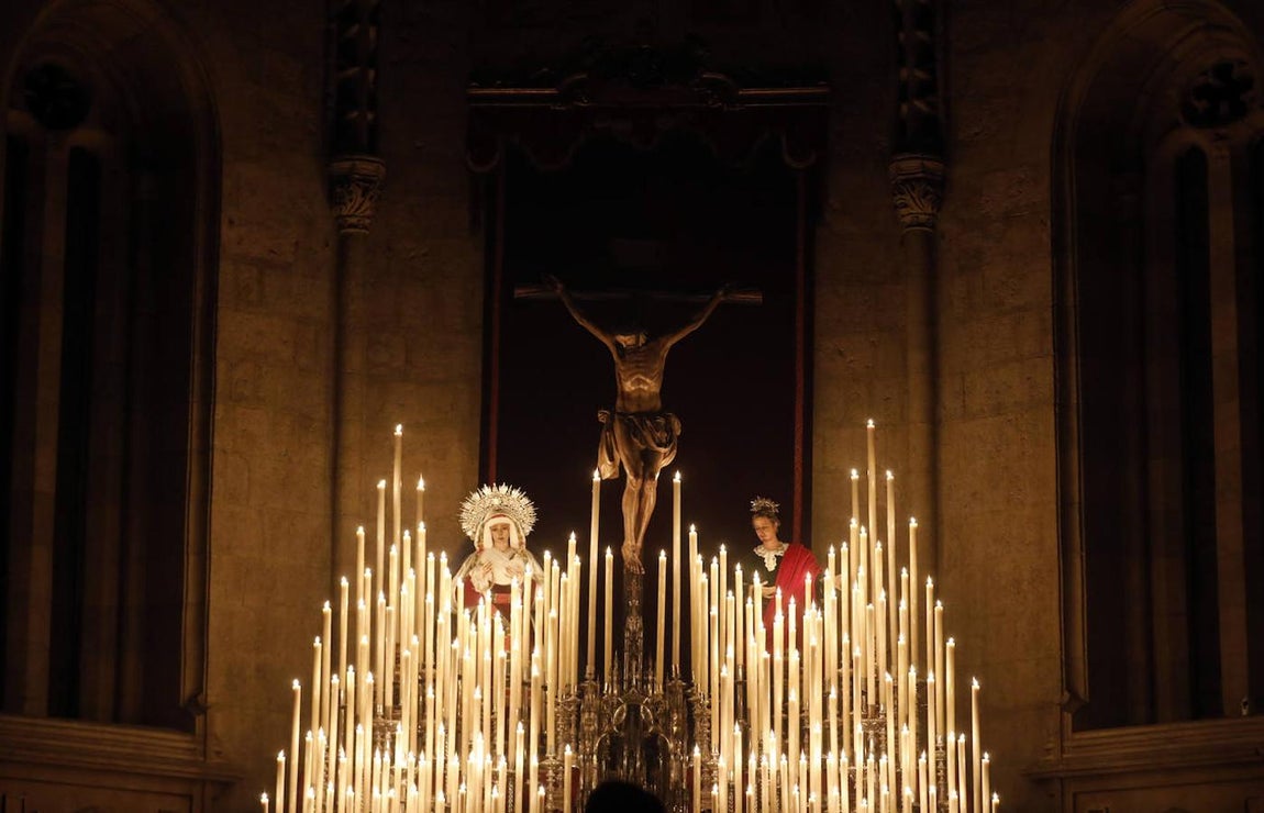 El quinario del Cristo de la Buena Muerte de Córdoba, en imágenes