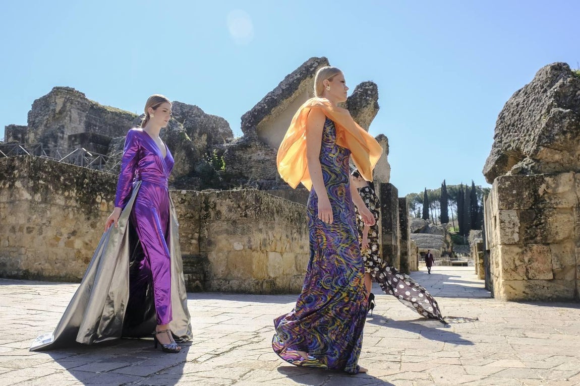 Itálica acoge la primera jornada de la Semana de la Moda de Andalucía