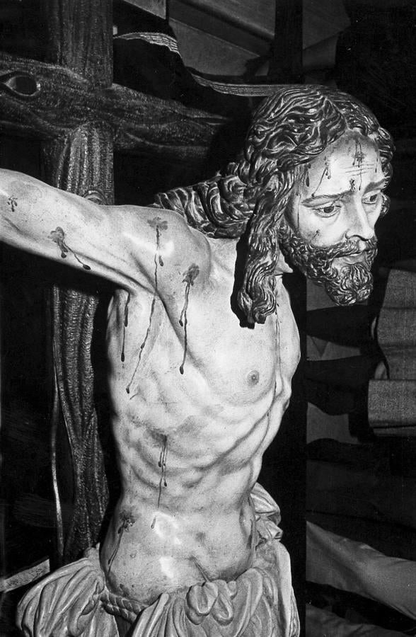 Santísimo Cristo de la Sed en una imagen del año 2000