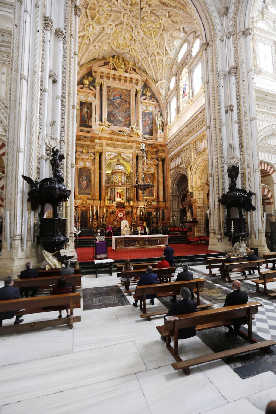Semana Santa de Córdoba 2021 | Las imágenes del acto conjunto del Lunes Santo en la Catedral