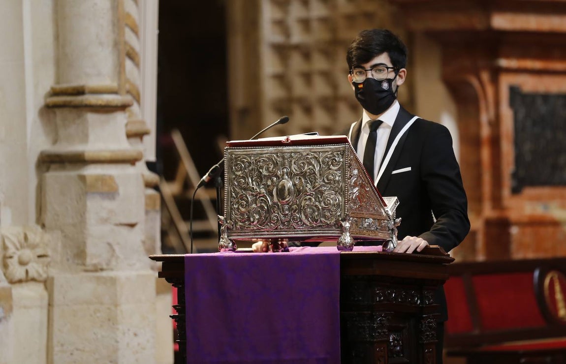 Semana Santa de Córdoba 2021 | Las imágenes del acto conjunto del Lunes Santo en la Catedral