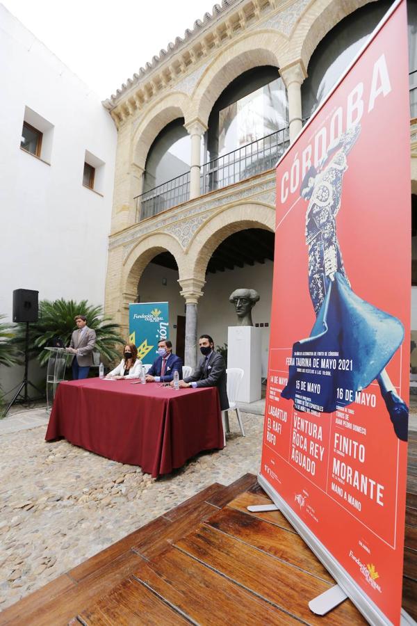 La presentación de la feria taurina de Córdoba en mayo, en imágnes