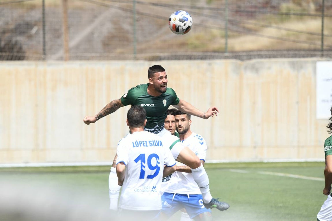 Las mejores imágenes del gol y el penalti en el Tamaraceite - Córdoba CF