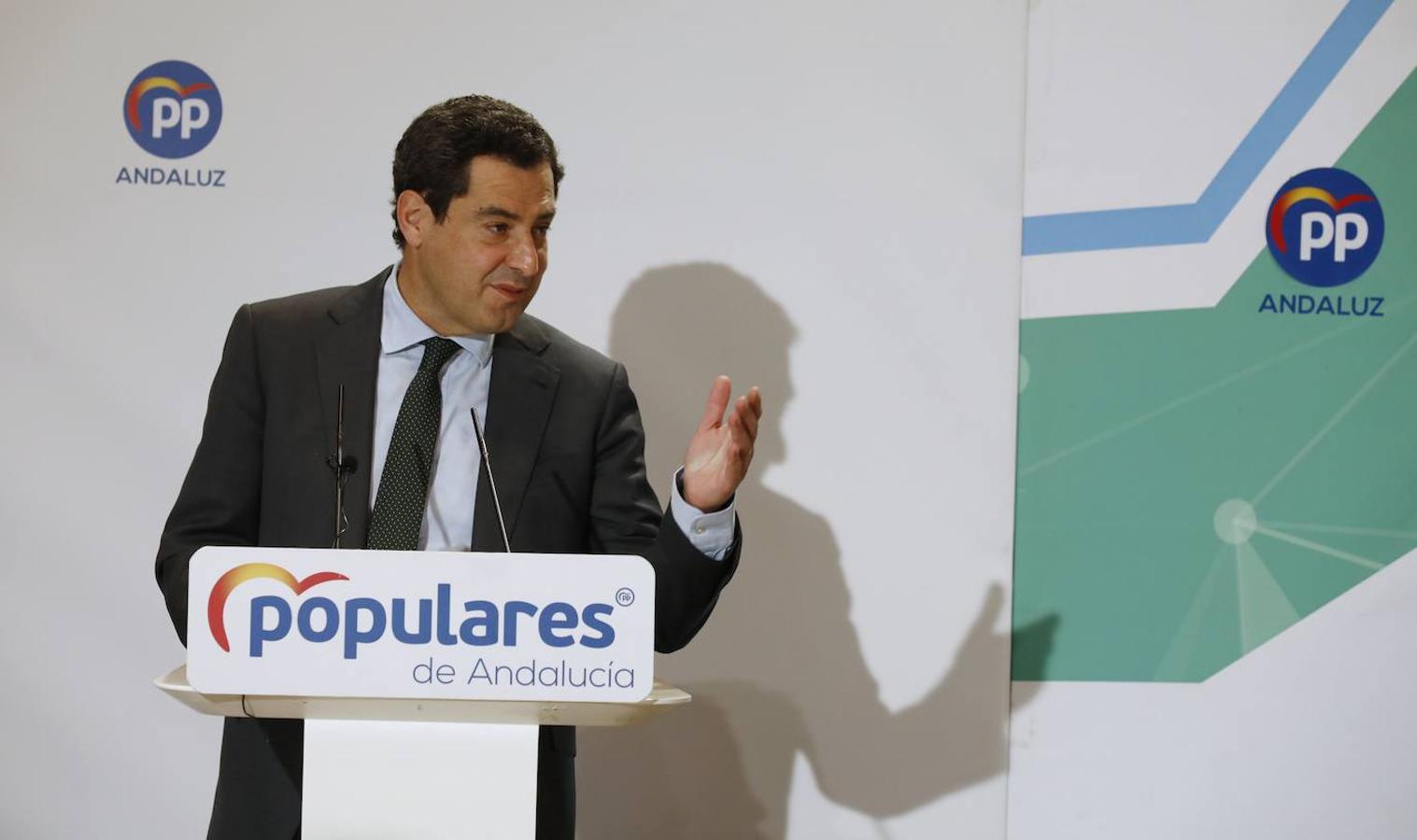 Juanma Moreno, en el comité del PP-A en Córdoba: «No adelantaré elecciones, la prioridad es la pandemia»