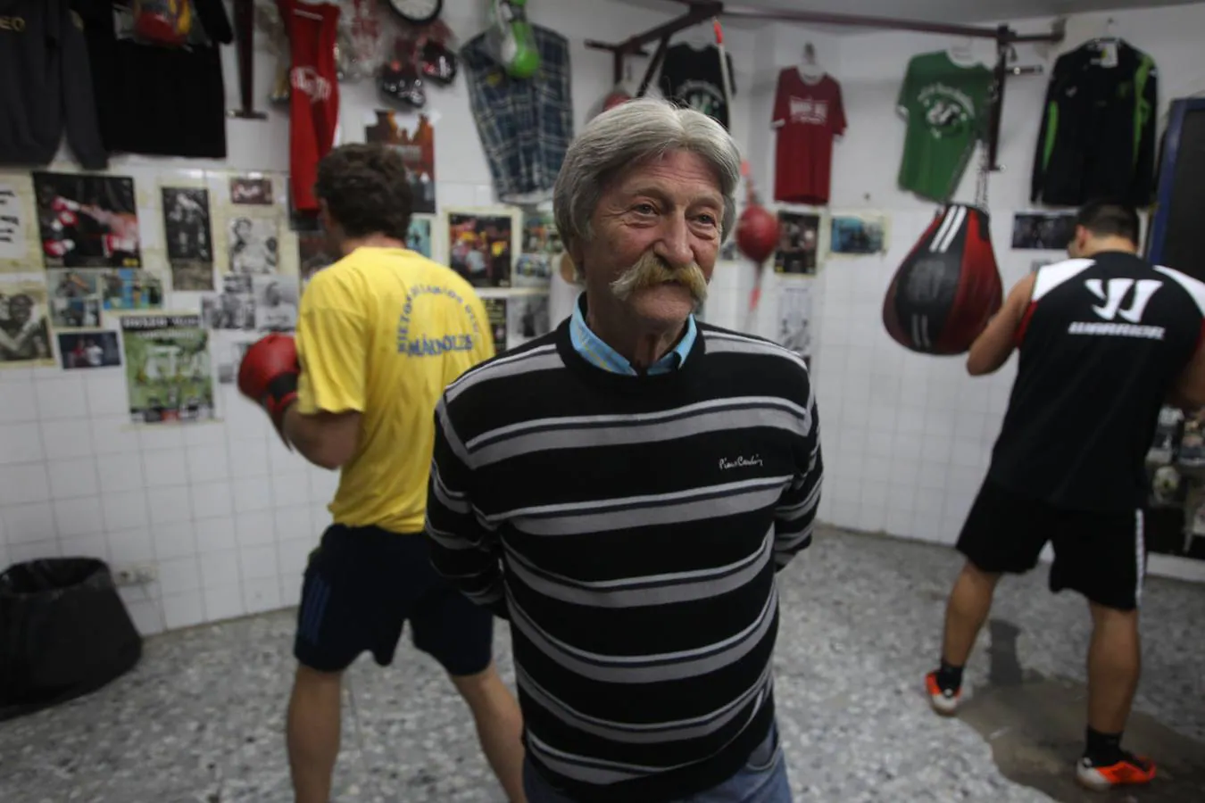 Medalla de la ciudad a Antonio Fernández López, ‘el Bigotes’, entrenador de boxeo en Rochelambert