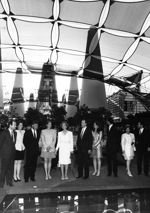 Inauguración de la Exposición Universal de Sevilla. Año 1992