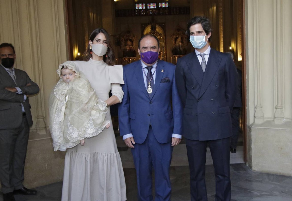 Bautizo de la primogénita de los Duques de Huéscar en Sevilla
