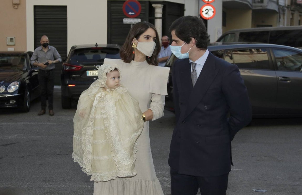 Bautizo de la primogénita de los Duques de Huéscar en Sevilla