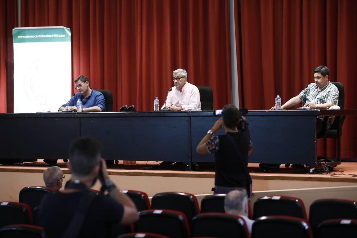 La charla del consejero delegado del Córdoba, en imágenes