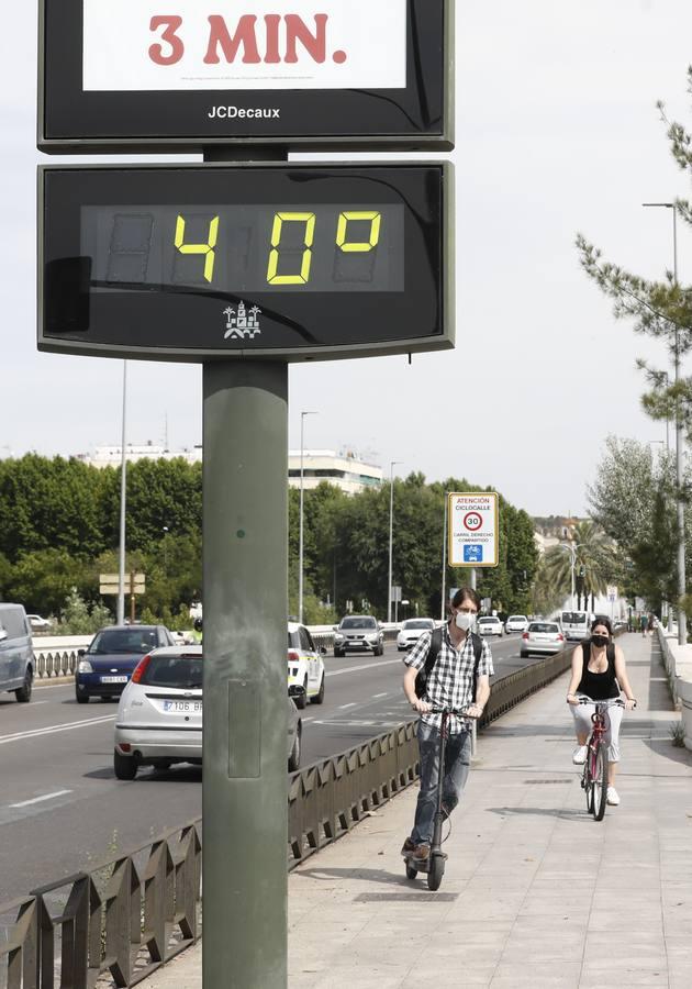 Córdoba llega ya a los 40 grados, en imágenes