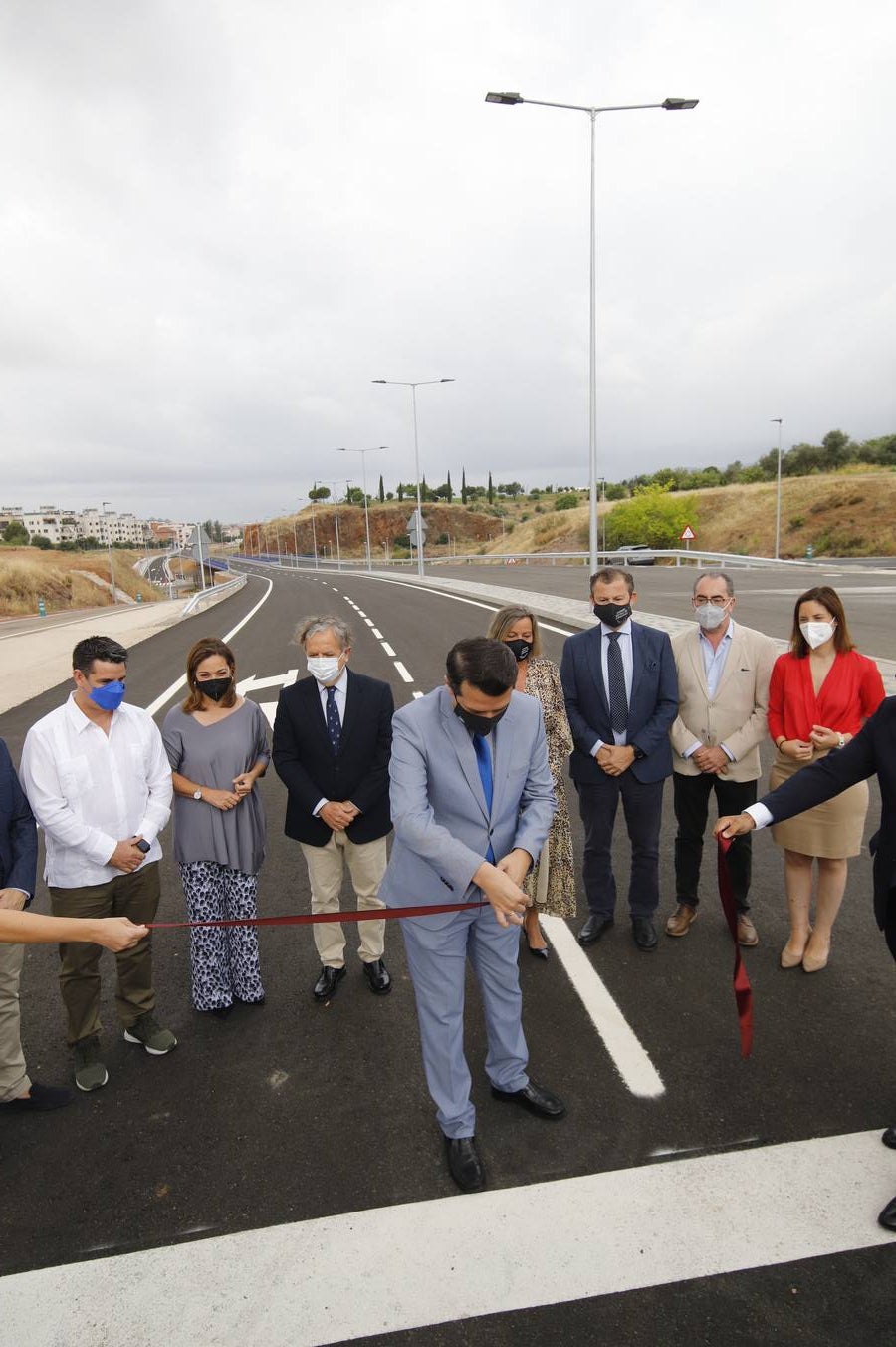 Ronda Norte Córdoba | En imágenes, la inauguración del tramo municipal del nuevo viario
