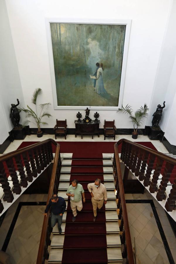 La musealización del patrimonio del Real Círculo de la Amistad de Córdoba, en imágenes