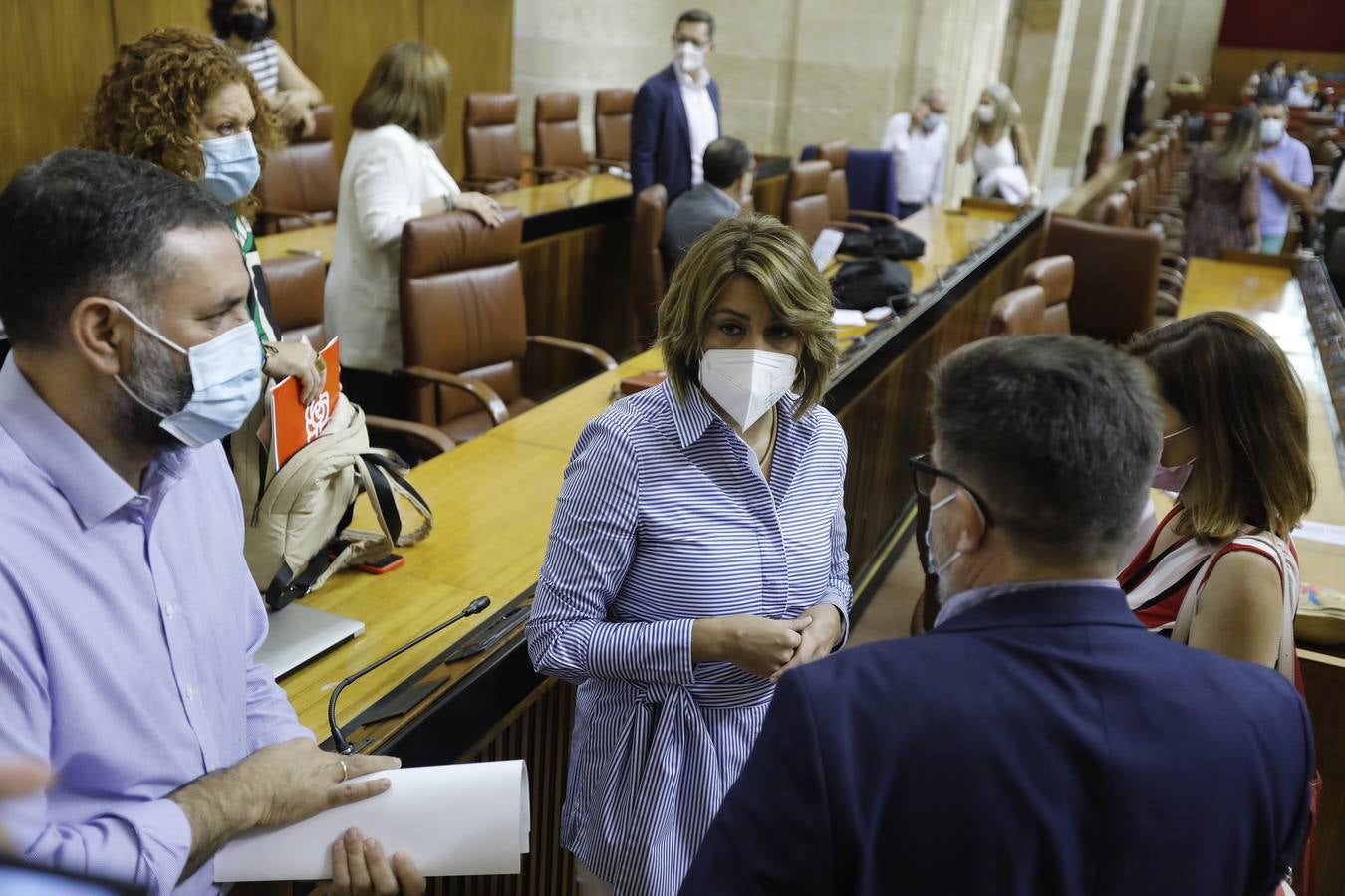 Pleno sobre el estado de la comunidad en el parlamento andaluz
