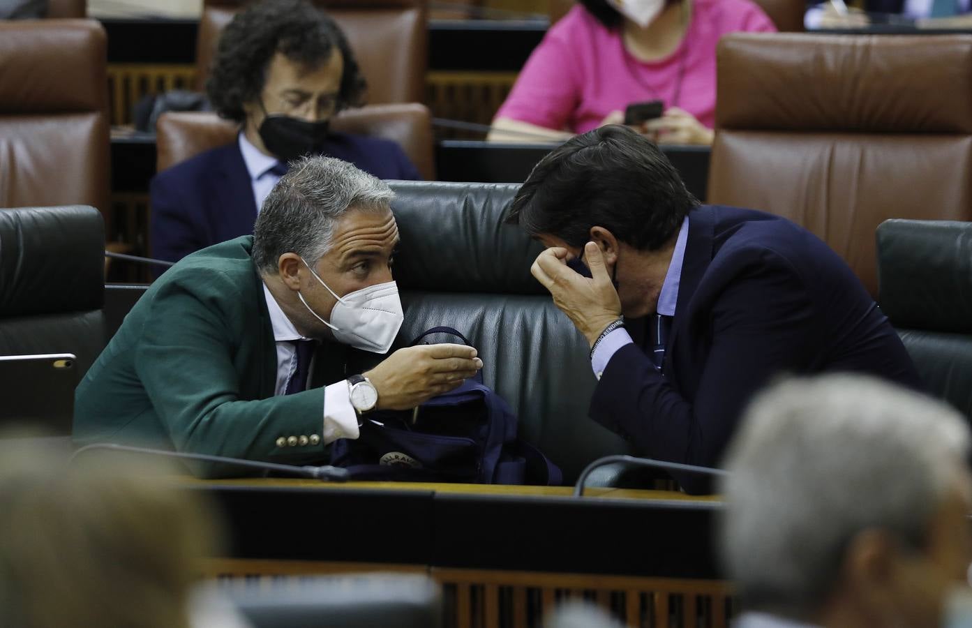 Pleno sobre el estado de la comunidad en el parlamento andaluz