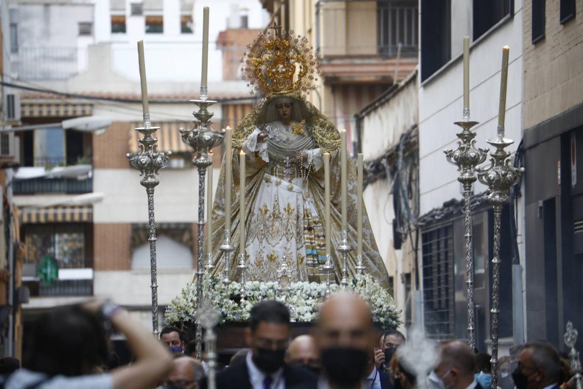 El rosario de la Virgen de la Estrella de Córdoba, en imágenes