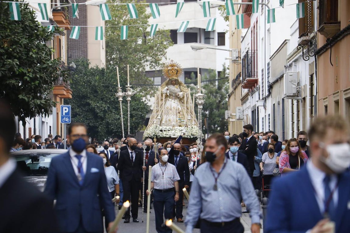 El rosario de la Virgen de la Estrella de Córdoba, en imágenes