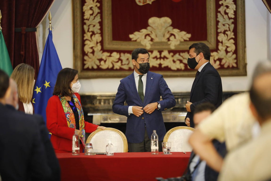 La firma de los convenios para la Base Logística de Córdoba, en imágenes (I)