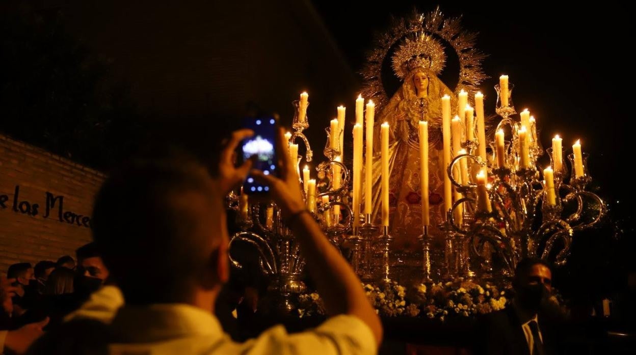 La procesión de la Virgen del Rayo de Córdoba, en imágenes