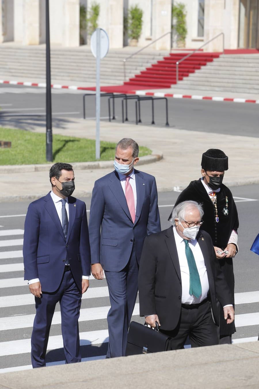 El Rey inaugura el curso universitario en Córdoba, en imágenes