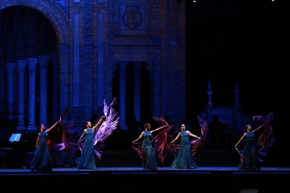 En imágenes, Josep Carreras y Sara Baras abren el Icónica fest en Sevilla