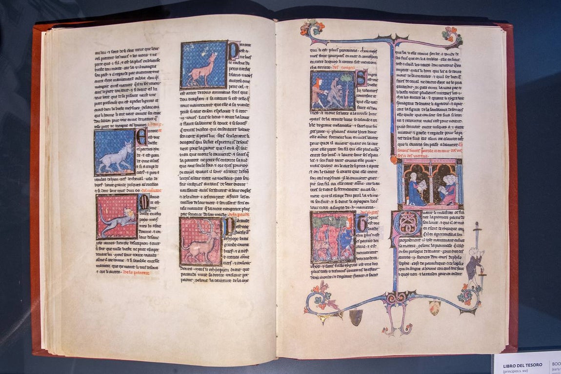 En imágenes, la exposición &#039;Plantas y flores curativas en los códices iluminados (siglos X - XVI)&#039; en el Alcázar de Sevilla