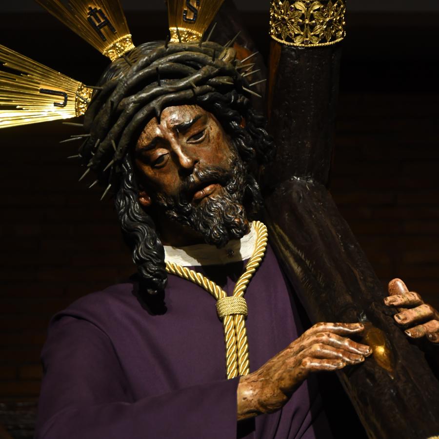 Las imágenes del Gran Poder en la parroquia de la Blanca Paloma