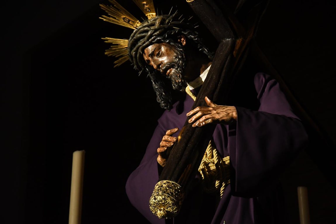 Las imágenes del Gran Poder en la parroquia de la Blanca Paloma