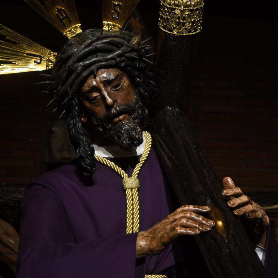 Las imágenes del Gran Poder en la parroquia de la Blanca Paloma