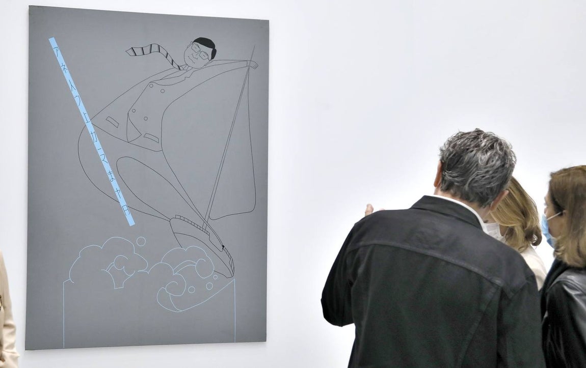 La exposición &#039;La Máquina Española&#039; revisa en el CAAC el impacto de la galería andaluza en el arte español de los 80