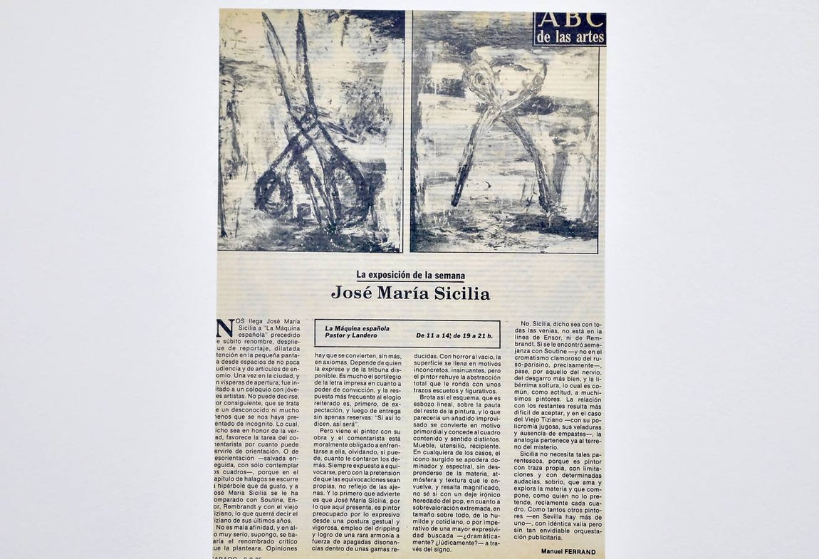 La exposición &#039;La Máquina Española&#039; revisa en el CAAC el impacto de la galería andaluza en el arte español de los 80