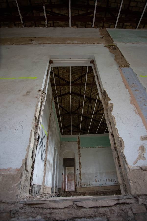 Reforma del antiguo pabellón de ingresos de la cárcel de Ranilla, en imágenes