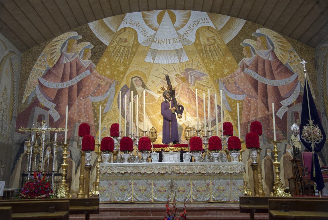 El Señor del Gran Poder en la parroquia de Santa Teresa