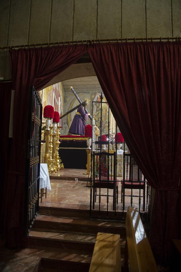 El Señor del Gran Poder en la parroquia de Santa Teresa