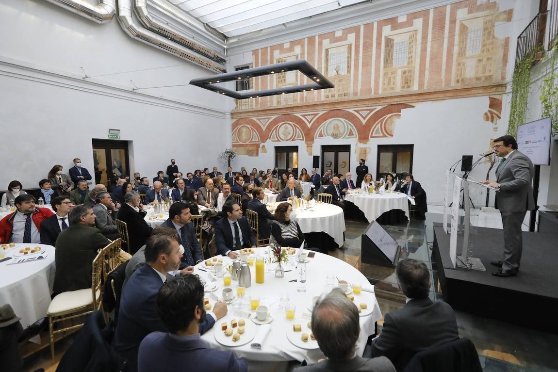 En imágenes, Javier García, presidente del Sareb, en La Mirada Económica de ABC Córdoba