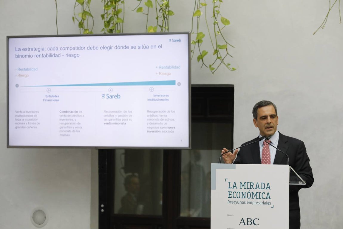 En imágenes, Javier García, presidente del Sareb, en La Mirada Económica de ABC Córdoba