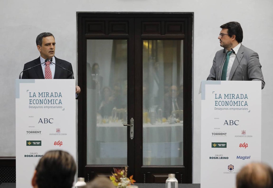 En imágenes, Javier García, presidente del Sareb, en La Mirada Económica de ABC Córdoba