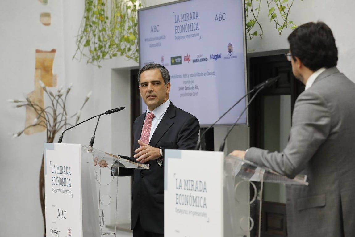 En imágenes, Javier García, presidente del Sareb, en La Mirada Económica de ABC Córdoba