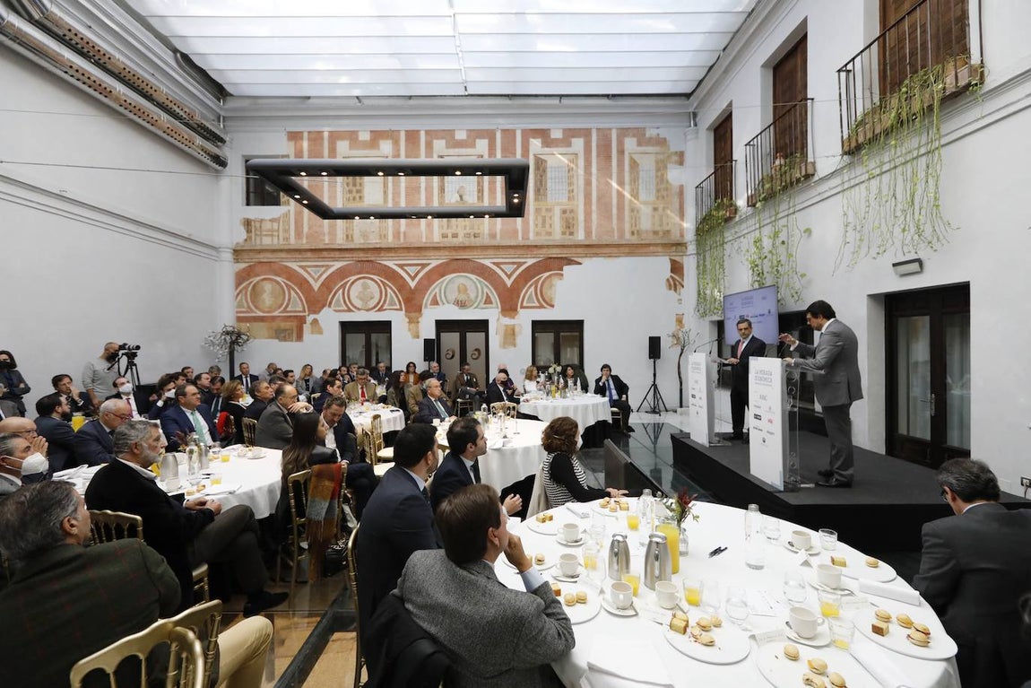 En imágenes, Javier García, presidente del Sareb, en La Mirada Económica de ABC Córdoba
