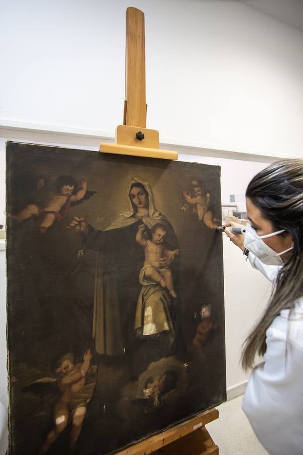 Nuevo laboratorio móvil del IAPH para diagnosticar y restaurar bajo demanda allí donde sea necesario. VANESSA GÓMEZ