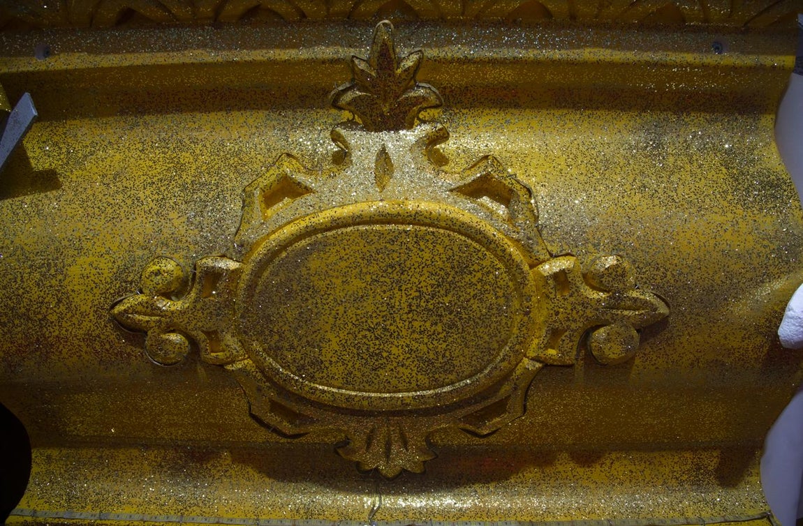 Las imágenes de la carroza del arte sacro de Sevilla