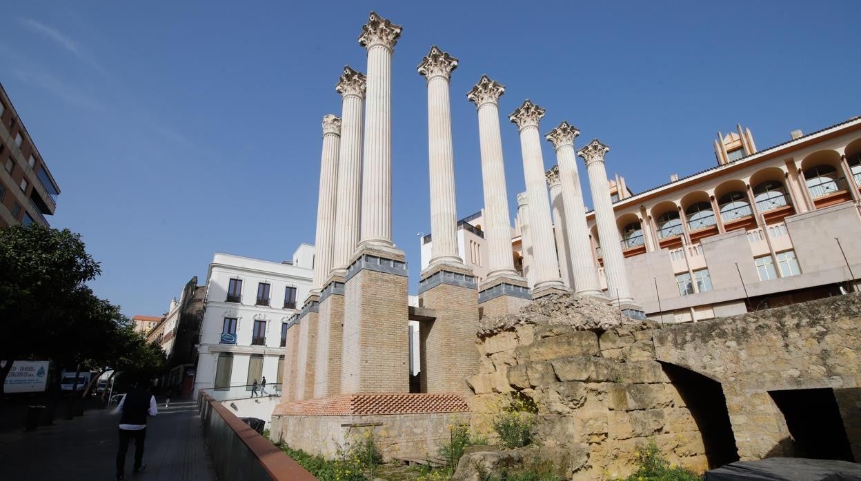 El descuido del Templo Romano de Córdoba, en imágenes