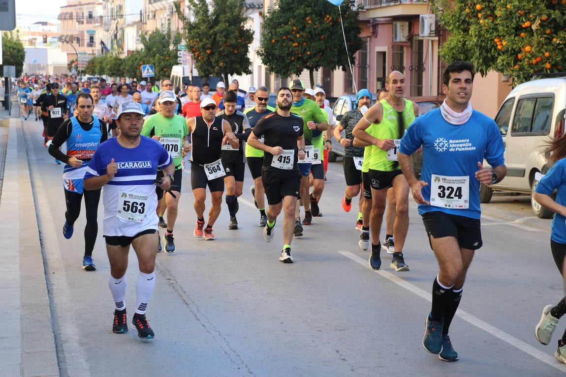 La Media Maratón de Lucena, en imágenes