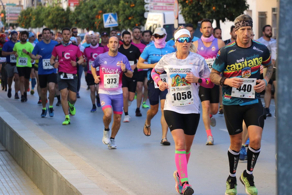 La Media Maratón de Lucena, en imágenes