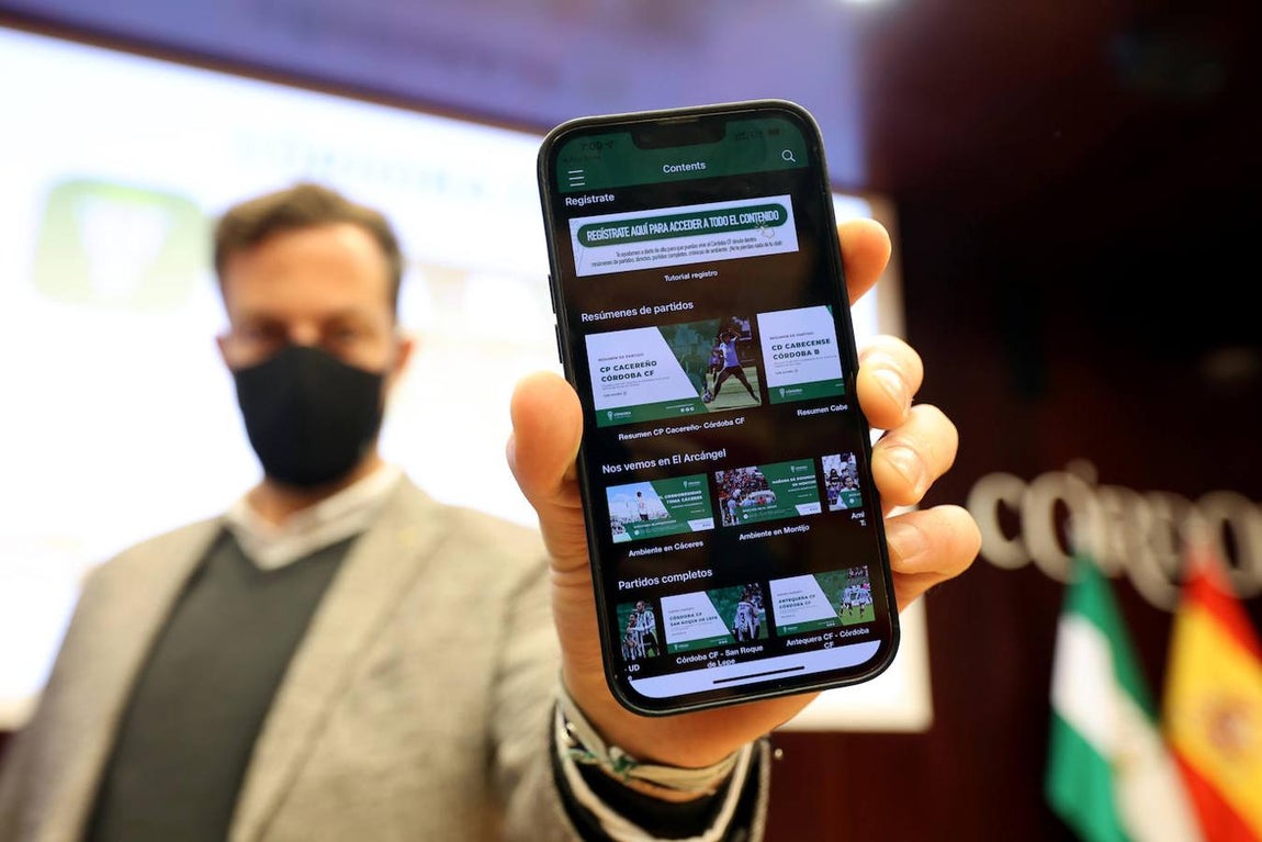 La nueva plataforma de televisión del Córdoba CF, en imágenes