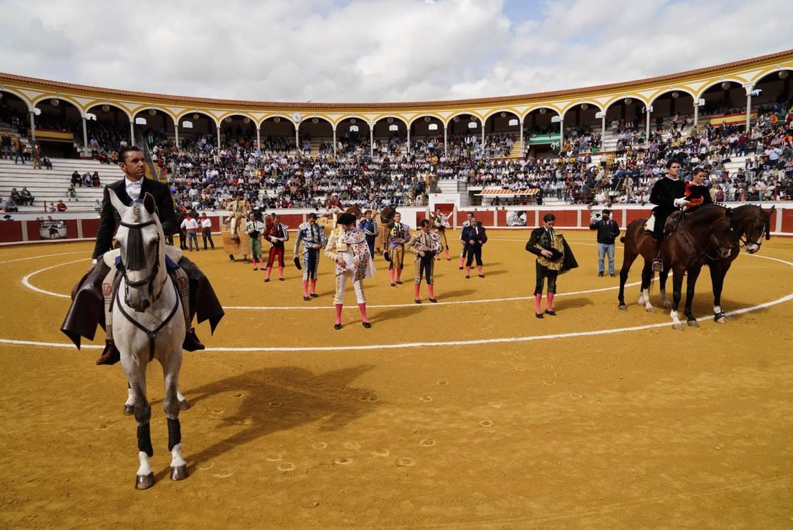La corrida de Ventura, Ortega y Roca Rey en Pozoblanco, en imágenes