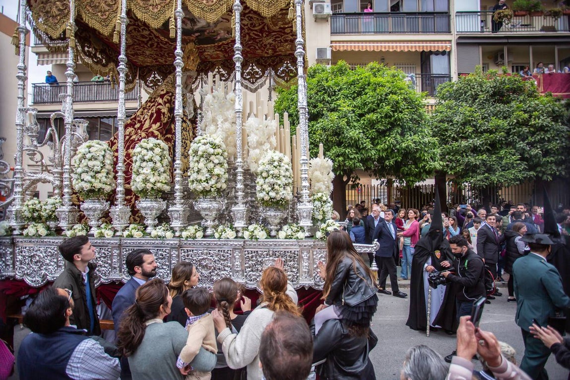 Estación de penitencia de la Hermandad de Santa Genoveva. VANESSA GÓMEZ