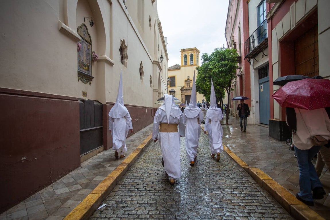 La hermandad de la Candelaria suspende su estación de penitencia en este Martes Santo de 2022. VANESSA GÓMEZ