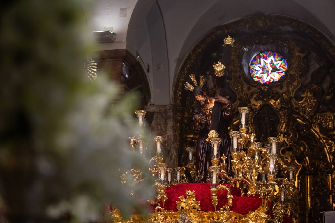 La hermandad de la Candelaria suspende su estación de penitencia en este Martes Santo de 2022. VANESSA GÓMEZ